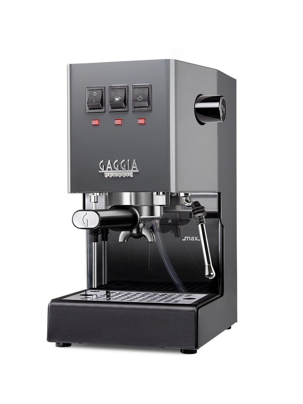 Gaggia Classic 2023 Evo 240V | Manual Espresso Coffee Machine - Industrial Grey