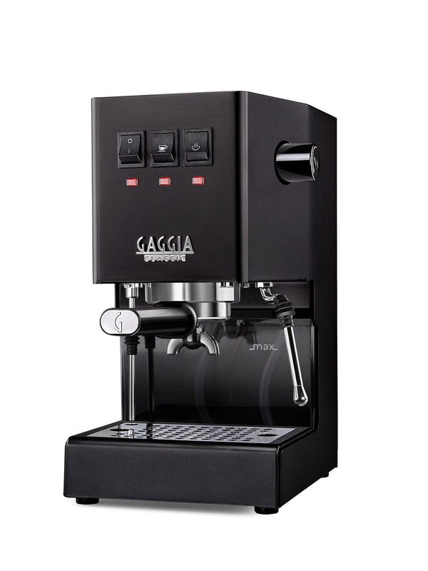 Gaggia Classic 2023 Evo 240V | Manual Espresso Coffee Machine - Thunder Black